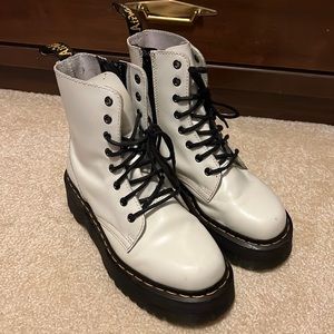 White Jadon Dr. Martens